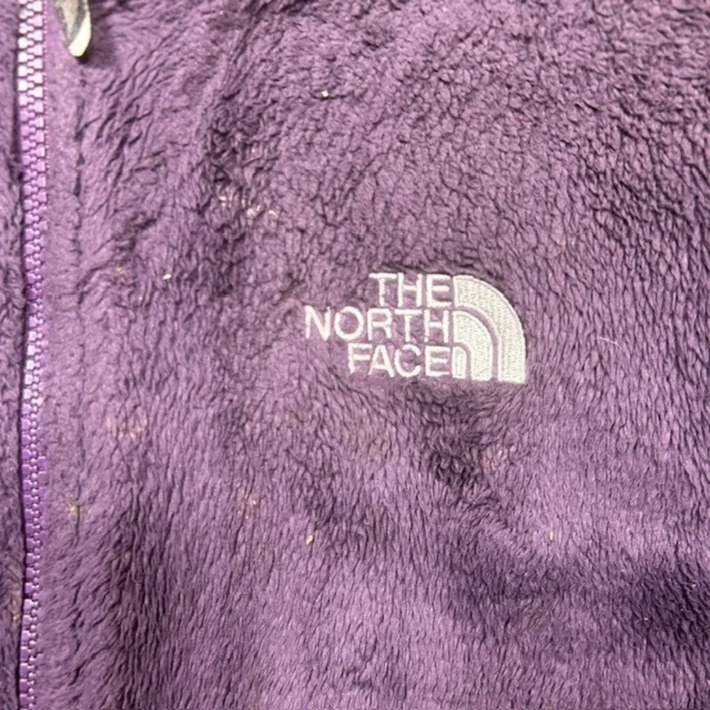 The North Face Osito Fleece‎ Jacket Women's M Purple Full Zip Deep Pile